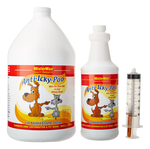 Mister Max Kit De Iniciacion Anti Icky Poo! Blanco 10 X 10 X