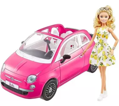 Carro Da Barbie Conversivel Glam De Luxo