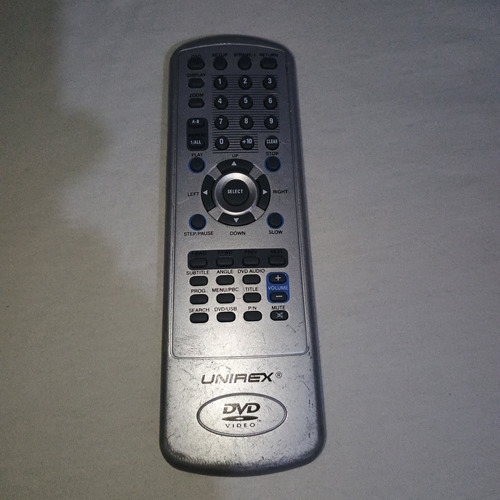 Control Remoto Unirex Para Dvd 