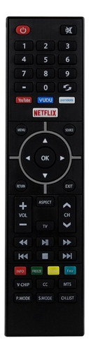 Control Remoto Vios Rca Element Smart Tv Netflix Youtube 