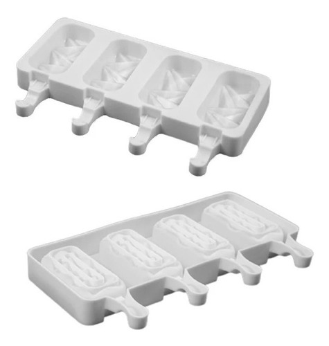 Imagen 3 de 4 de Molde De Silicona Para Paletas De Helados