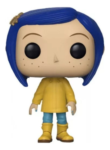 Para De Modelo Figura Vinilo Coraline Con Chubasquero 423 J