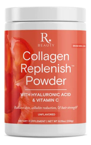 Reserveage Beauty, Polvo De Reposicion De Colageno Con Acido