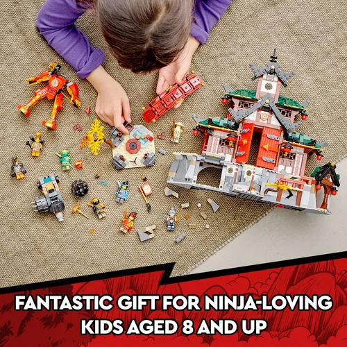 Lego Ninjago Templo Del Dojo Ninja Set 71767 Con 8 Minifigur