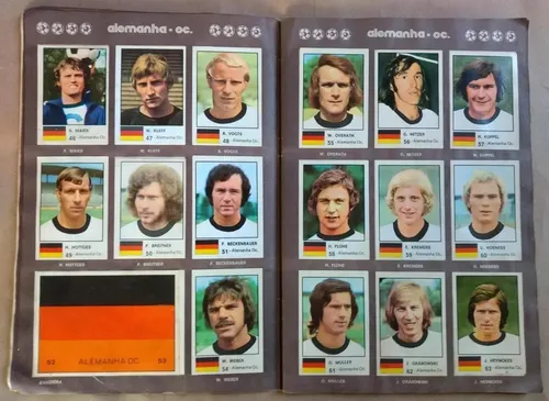 Album Coleção Copa 74 Completo - Editora Sadira + Pacotinho