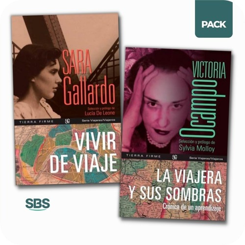 Vivir De Viaje + La Viajera Y Sus Sombras - 2 Libros - Galla