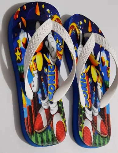 CHINELO PERSONALIZADO SONIC 6 JOGO