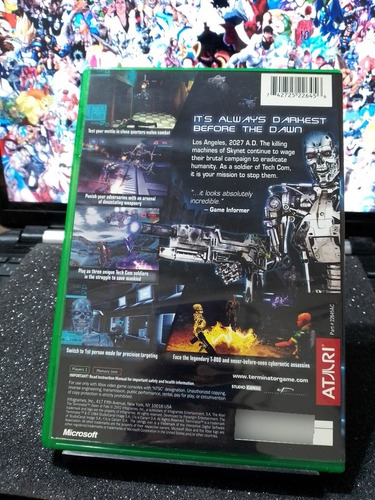 The Terminator Dawn Of Fate Para Xbox Clásico (Usado)