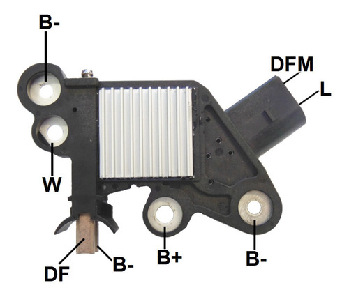 Regulador De Voltagem Punto 1.6 16v 2012 Ga339 14v