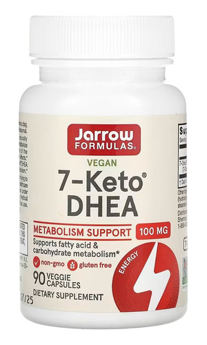 Jarrow Formulas 7-keto Dhea 100 Mg 90 Capsulas Vegetales Sfn