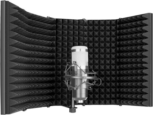 Imagen 1 de 9 de Escudo Acústico Neewer Micrófono Aislamiento Studio