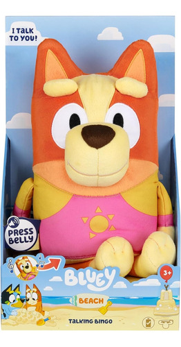 Peluche Bingo Beach Bluey Playero Con Sonidos