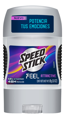 Desodorante Speed Stick Feel Attractiv - GRS a $259