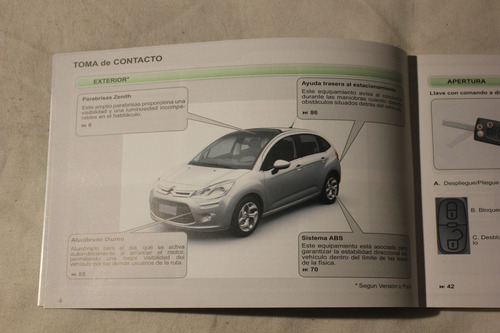 Citroen C 3 Manual De Empleo 2013 (Usado)