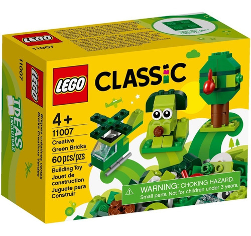 Blocos De Montar Lego Classic 11007 60 Peças Em Caixa