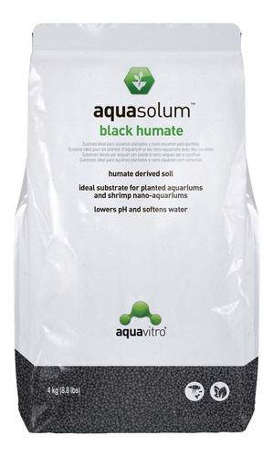 Sustrato Seachem Aquasolum Black Humate Aquavitro 4kg