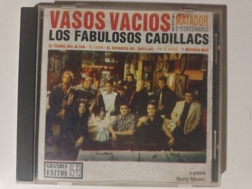 Fabulosos Cadillacs Vasos Vacios Cd (usado)