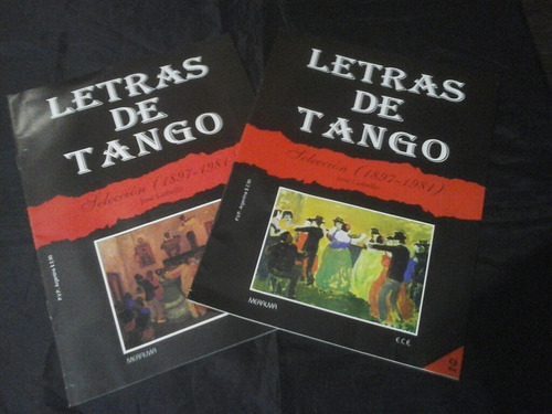 Pack Letras De Tango - 2 Ejs