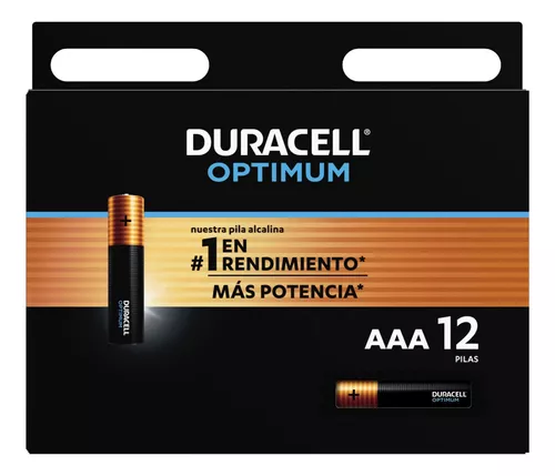 Pilas alcalinas Duracell Optimum AAA - Duracell ES