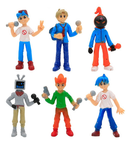 6pcs Friday Night Funkin Figura Juguete Niños Navidad Regalo