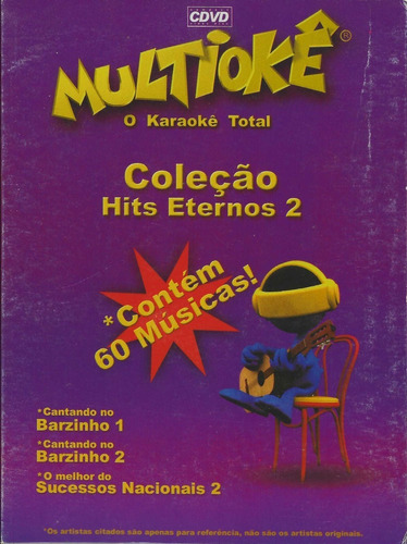 Dvd - Multiokê - Coleção Hits Eternos 2 (03 Dvds)