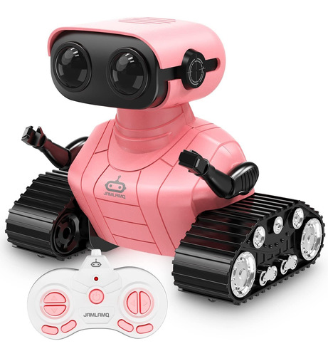 Robot De Control Remoto Con Música Y Ojos Led Para Niños Y N