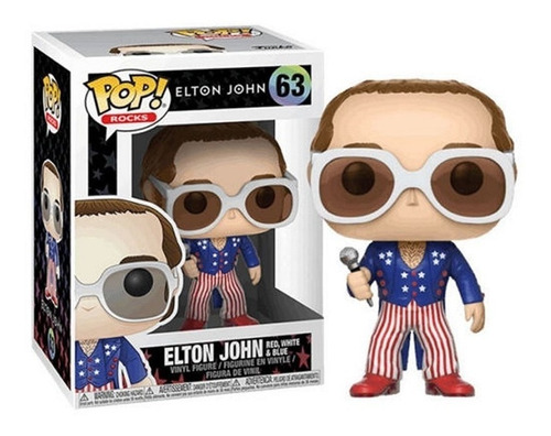 Funko Pop Elton John 63 Nuevo Original En Stock