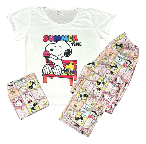 Imagen 1 de 1 de Pijamas Personajes Mujer Varios Diseños