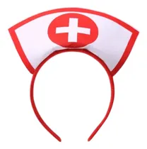 Comprar Cofia Vincha Enfermera Doctora Disfraz Cotillon Halloween