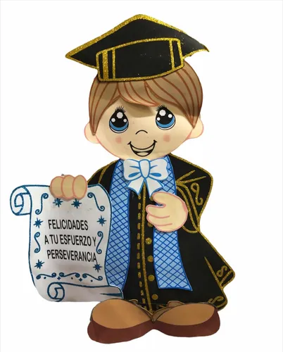 Muñecos de foami de graduacion hotsell