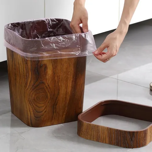 Cubo de basura retro hotsell