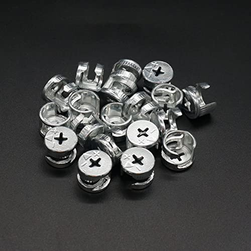 20 Piezas De Conectores De Leva Muebles De 12 Mm X 15 M...