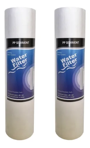 comprar Kit X2 Membranas Pp Sedimentos 10 Pulgadas Para Filtro Agua