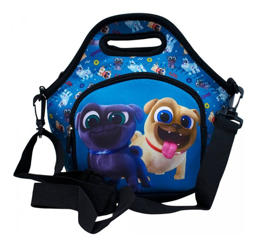  Bolsa Térmica Lancheira Feminina Puppy Dog Pals  Disney