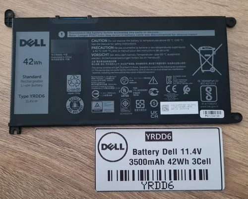 Yrdd6 - Original Battery Dell 11.4 V 3500 Mah 42 Wh