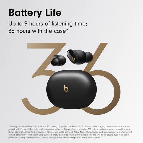 Audífonos Beats Studio Buds + | True Wireless Noise Cancelli