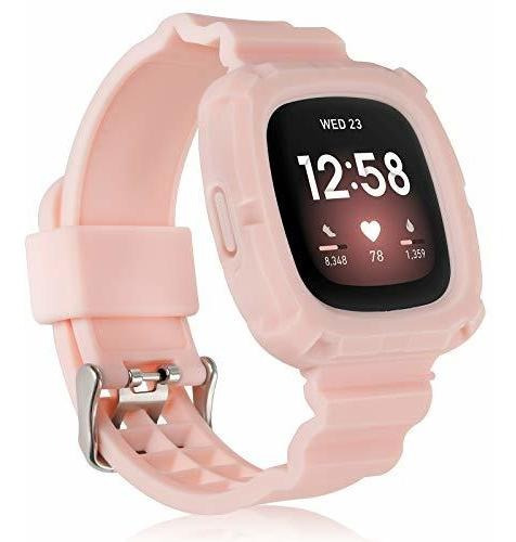 Compatible Con Fitbit Versa 3 Bandas Para Mujeres Hombr...