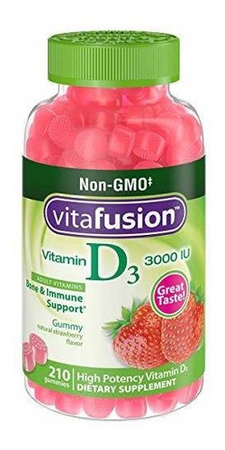 Vitafusion Fuerza Adicional De Vitamina D3 Gummies (210 Unid
