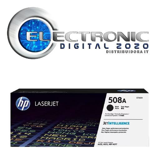 Toner Hp 508a Laserjet Cf360a Cf361a Cf362a Cf363a Original