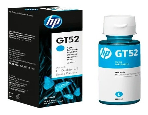 Tinta Impresora Hp Gt52 Botella Original