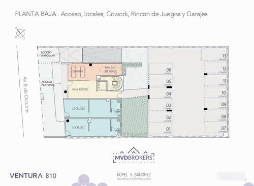 Imagen 25 de 30 de Apartamento A La Venta De 2 Dormitorios En La Blanqueada A Estrenar Con Patio | Av. 8 De Octubre Y Jaime Cibils | Vis |