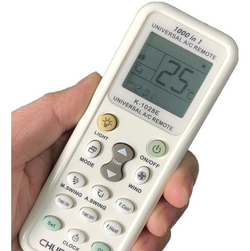 Imagen 2 de 2 de Control Remoto Aire Acondicionado Auto Configurable 1000 Mod