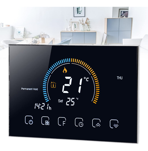 Termostato Inteligente Programable Pantalla Tactil Telefono