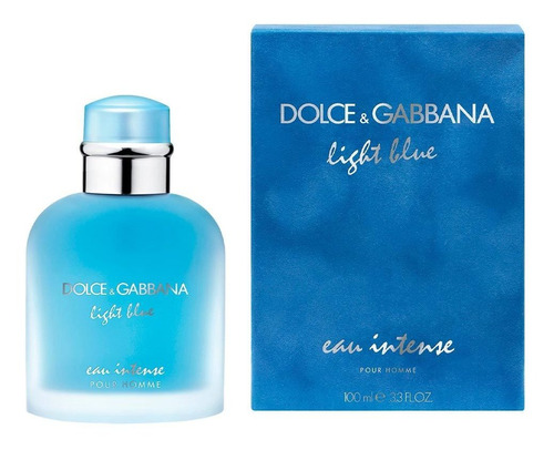 Dolce & Gabbana Light Blue Eau Intense 100ml Hombre Original