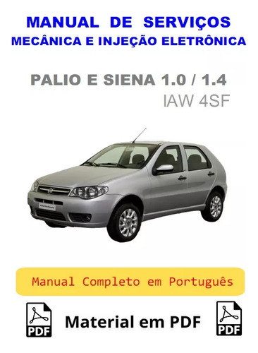 Manual De Reparação E Serviços Palio E Siena 1.0/1.4 Fire