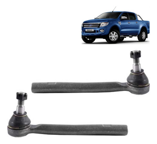 Terminal Direccion (par) Para Ford Ranger 3.2 2012/2016