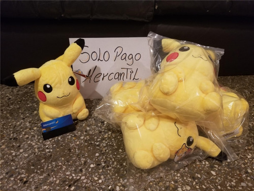 Peluche Pikachu Pokemon Hipoalergénico 25cm (clase A1)