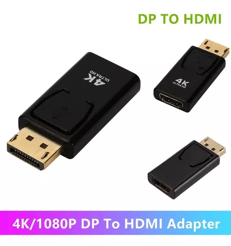 UNNO TEKNO ADAPTADOR DISPLAYPORT A HDMI AD3004BK