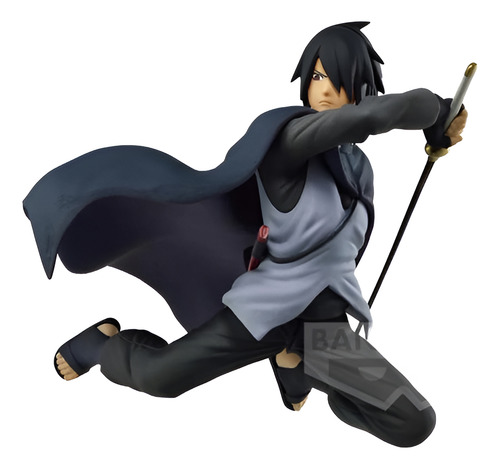 Figura Banpresto Naruto Boruto Vibration Stars Sasuke Uchiha