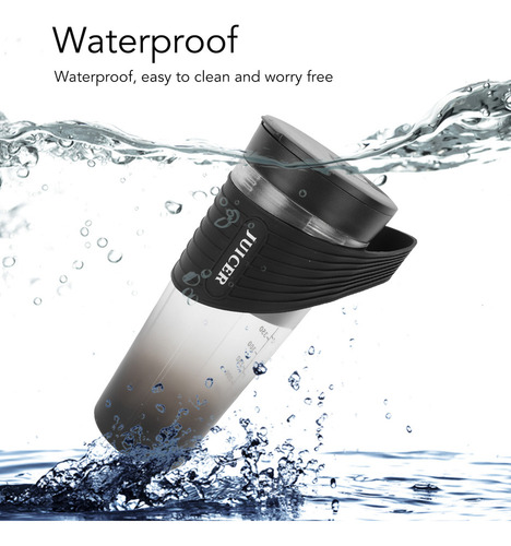 Licuadora Portátil Impermeable Usb Recargable Eléctrica